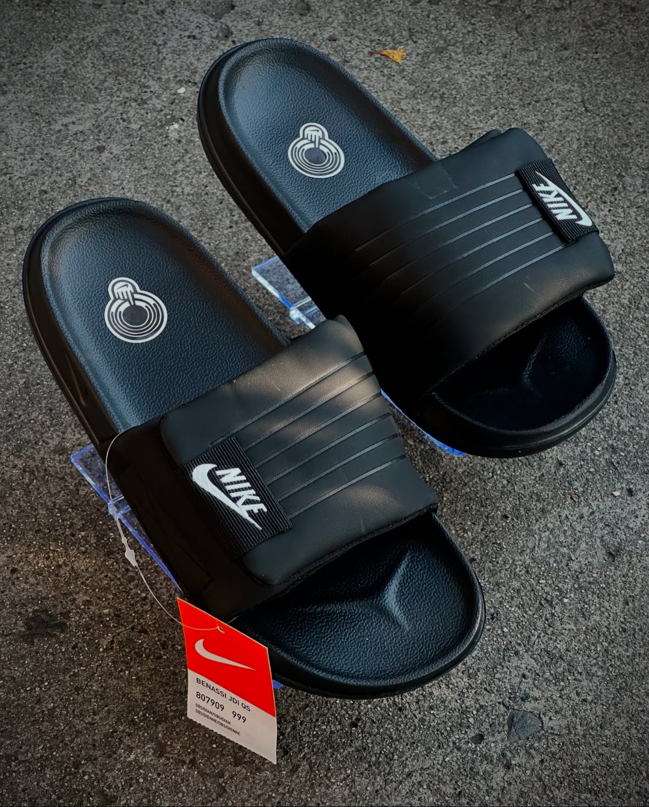 CHANCLAS NIKE NEGRO