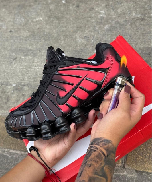 NIKE Z SHOX NEGRO/ROJO