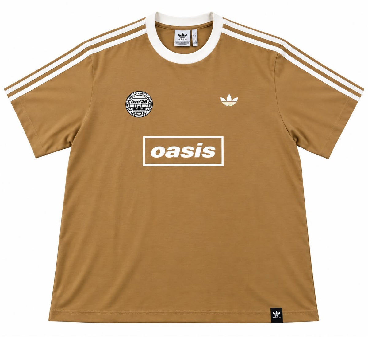 CAMISETA ADIDAS OASIS BEIGE