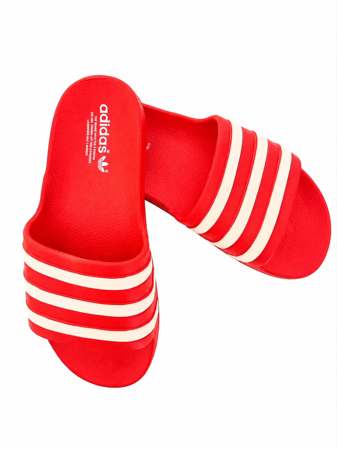 CHANCLAS ADILETTE ROJA
