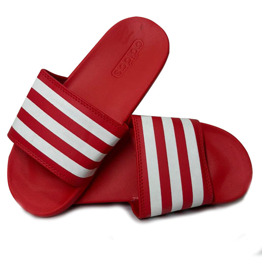 CHANCLAS ADIDAS ROJA DAMA