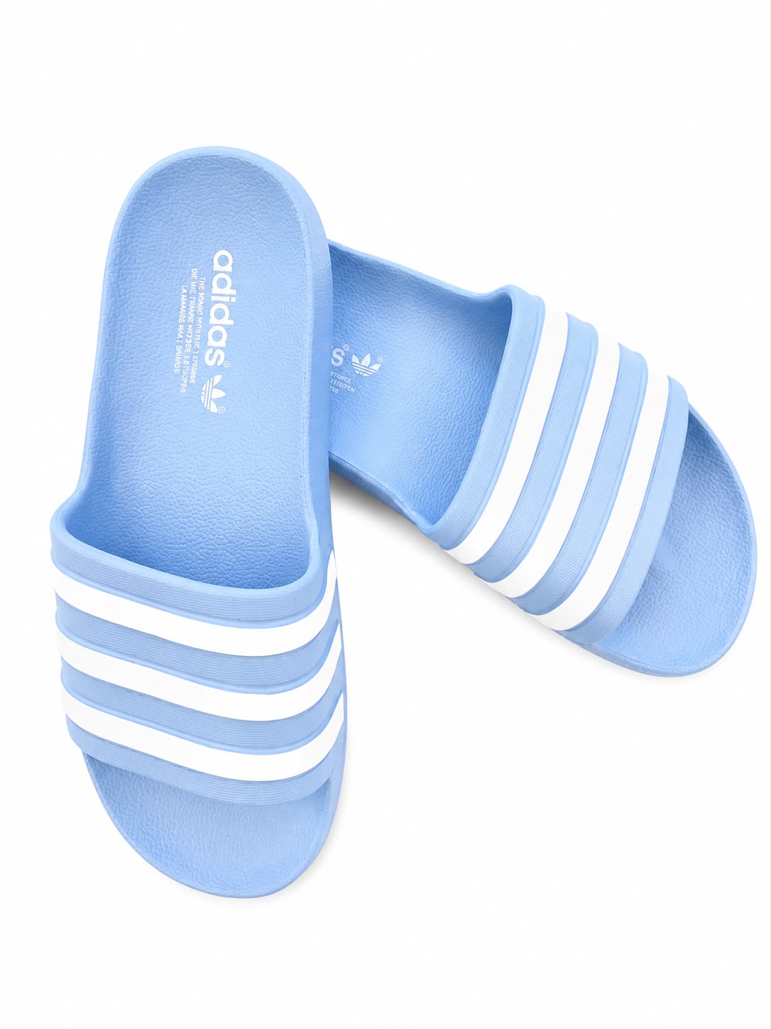 CHANCLAS ADILETTE AZUL CIELO