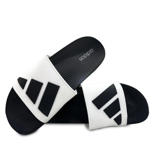 CHANCLAS ADIDAS BLANCA/NEGRA