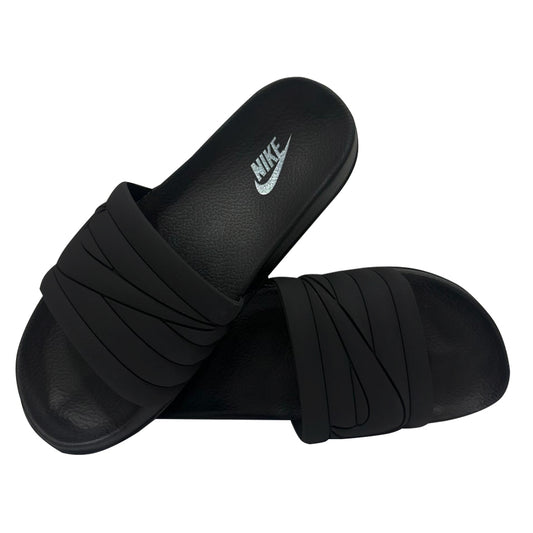 CHANCLAS NIKE BENA TODA NEGRA